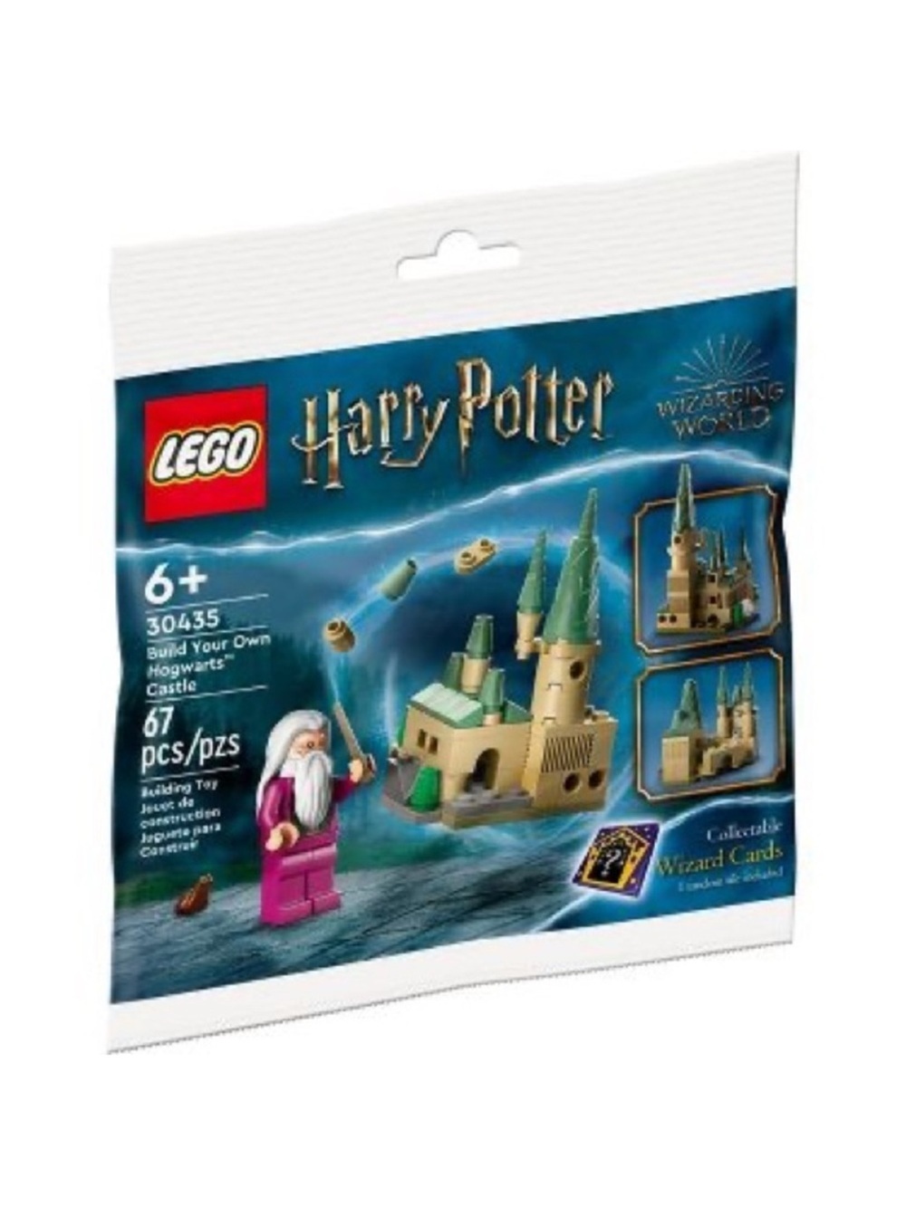New Lego 30435 Harry Potter Build Your Own Hogwarts Castle Dumbledore Minifigure